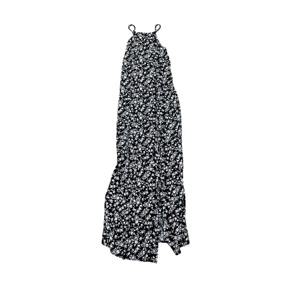 Lulus Lily Jane Black and White Floral Print Maxi Dress Size XS - Picture 6 of 11